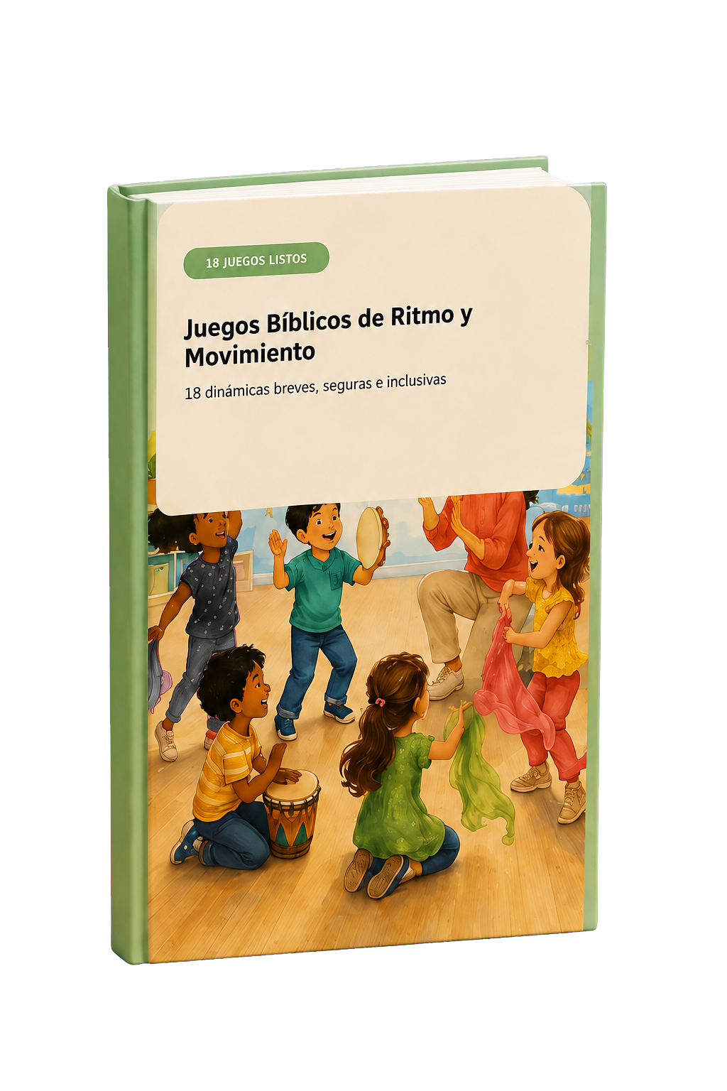 Libro físico Juegos Bíblicos de Ritmo y Movimiento